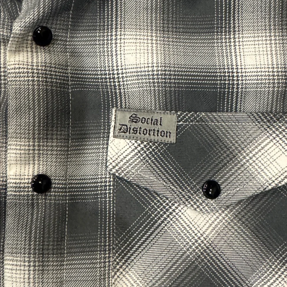 DIXXON Flannel Social Distortion Shirt - Picture 2 of 6
